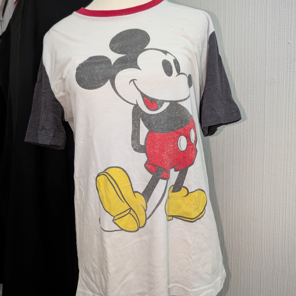 Disney Mickey Mouse Kids T-Shirt - White, Red, Yellow, Black, Gray